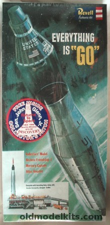 Revell 1/110 Everything is GO - Mercury Capsule And Atlas Booster - Friendship 7 With Full Launch Base, 85-1833 plastic model kit